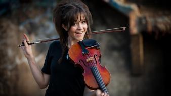 Music violins dubstep lindsey stirling wallpaper