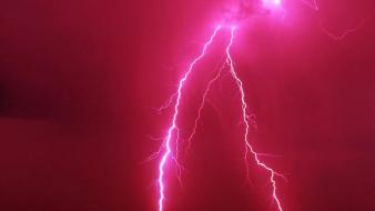 Nature lightning wallpaper