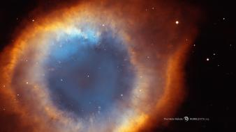 Outer space stars nebulae hubble helix wallpaper