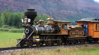 Trains locomotives widescreen narrow gauge 4-4-0 wallpaper