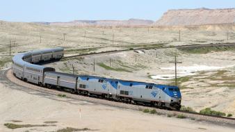 Trains locomotives widescreen wallpaper
