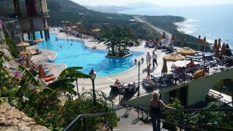 Beach holidays hotels utopia world hotel alanya mahmutlar wallpaper