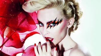 Blondes blue fashion kylie minogue hearts eye designer wallpaper