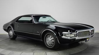 Cars muscle black classic oldsmobile toronado wallpaper