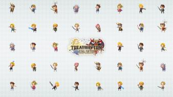 Chibi final fantasy theatrhythm wallpaper
