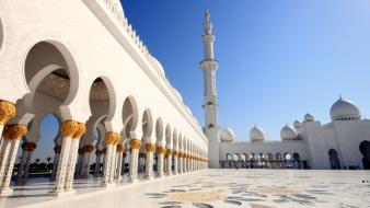 Cityscapes buildings mosque masjid wallpaper