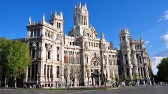 Cityscapes madrid wallpaper