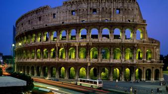 Cityscapes rome colosseum wallpaper