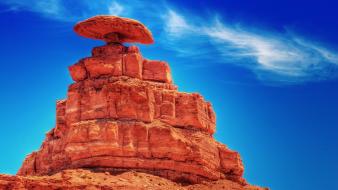Clouds landscapes nature rocks rock formations wallpaper