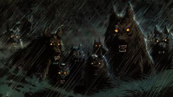 Comics grimms fairy tales wolves zenescope wallpaper