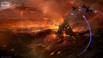 Halo digital art concept science fiction banshee wallpaper