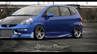 Honda cars tuning 3d wallpaper