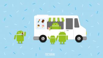 Ice cream android sandwich wallpaper
