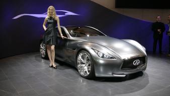 Infiniti essence concept car show wallpaper