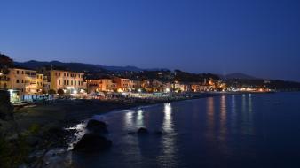 Landscapes italy vacation riviera sealife liguria wallpaper