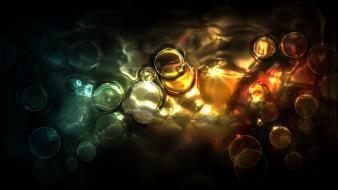 Liquid circles wallpaper