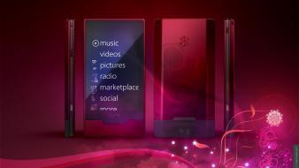 Music technology zune windows phone wallpaper