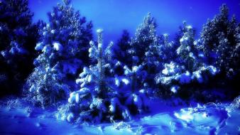 Nature winter photomanipulation wallpaper