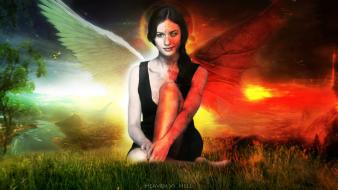 Olga kurylenko heaven vs. hell wallpaper
