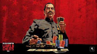 Video games poker red dead redemption rockstar wallpaper