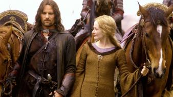 Viggo mortensen eowyn two towers miranda otto wallpaper