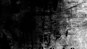 Abstract black numbers dutch artwork wallpaper