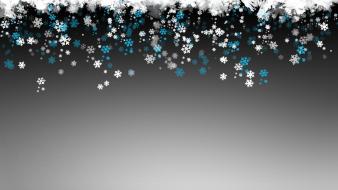 Abstract snow wallpaper