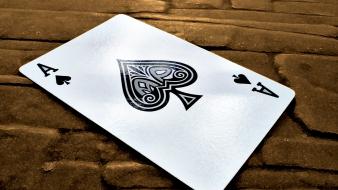 Cards ace of spades wallpaper