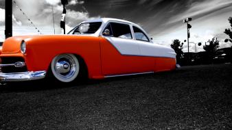 Cars oldschool vehicles low-angle shot wallpaper