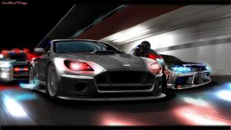 Cars tuning 3d aston martin vantage wallpaper