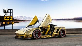 Cars tuning 3d wallpaper