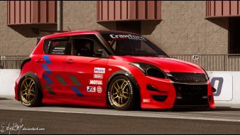 Cars tuning 3d suzuki swift wallpaper