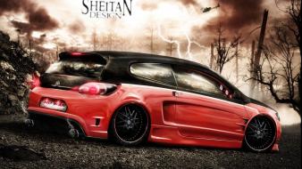 Cars tuning volkswagen scirocco 3d wallpaper