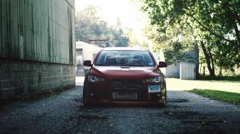 Cars vehicles mitsubishi lancer evolution x wallpaper