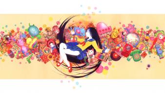 Choko girls doll black lollipop phone manekineko wallpaper