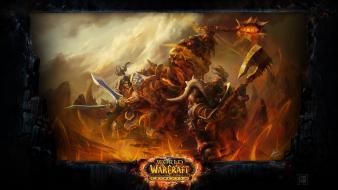 Deathwing blizzard entertainment garrosh hellscream varian wrynn wallpaper