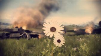Flowers tanks trailer battlefield 3 3: armored kill wallpaper