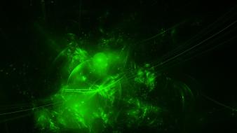 Green abstract wallpaper