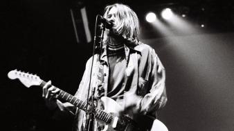 Grunge nirvana kurt cobain rock music bands musicians wallpaper