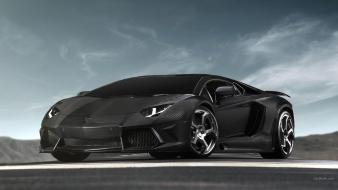 Lamborghini tuning aventador mansory black cars carbonado wallpaper