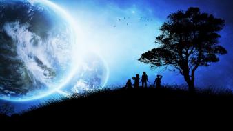 Landscapes artwork wallpaper