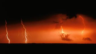 Landscapes nature storm wallpaper