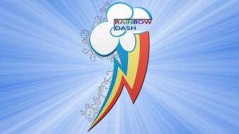 My little pony rainbow dash cutie mark wallpaper