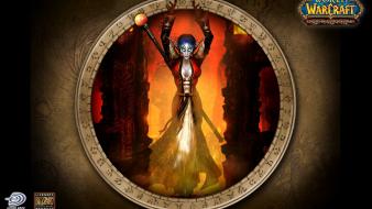 Of warcraft blizzard entertainment night elf pc wallpaper