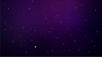 Outer space minimalistic purple digital art simply wallpaper
