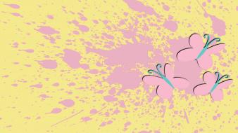 Paint my little pony fluttershy cutie mark wallpaper