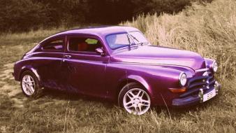 Side view gaz-m20 pobeda russian oldie auto wallpaper