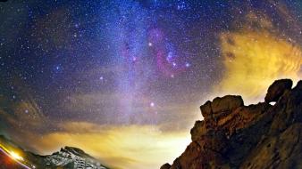 Sun stars galaxies moon nasa skyscapes wallpaper