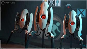Video games portal 2 turret wallpaper