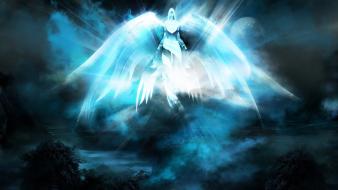 Video games world of warcraft spirit pc angel wallpaper